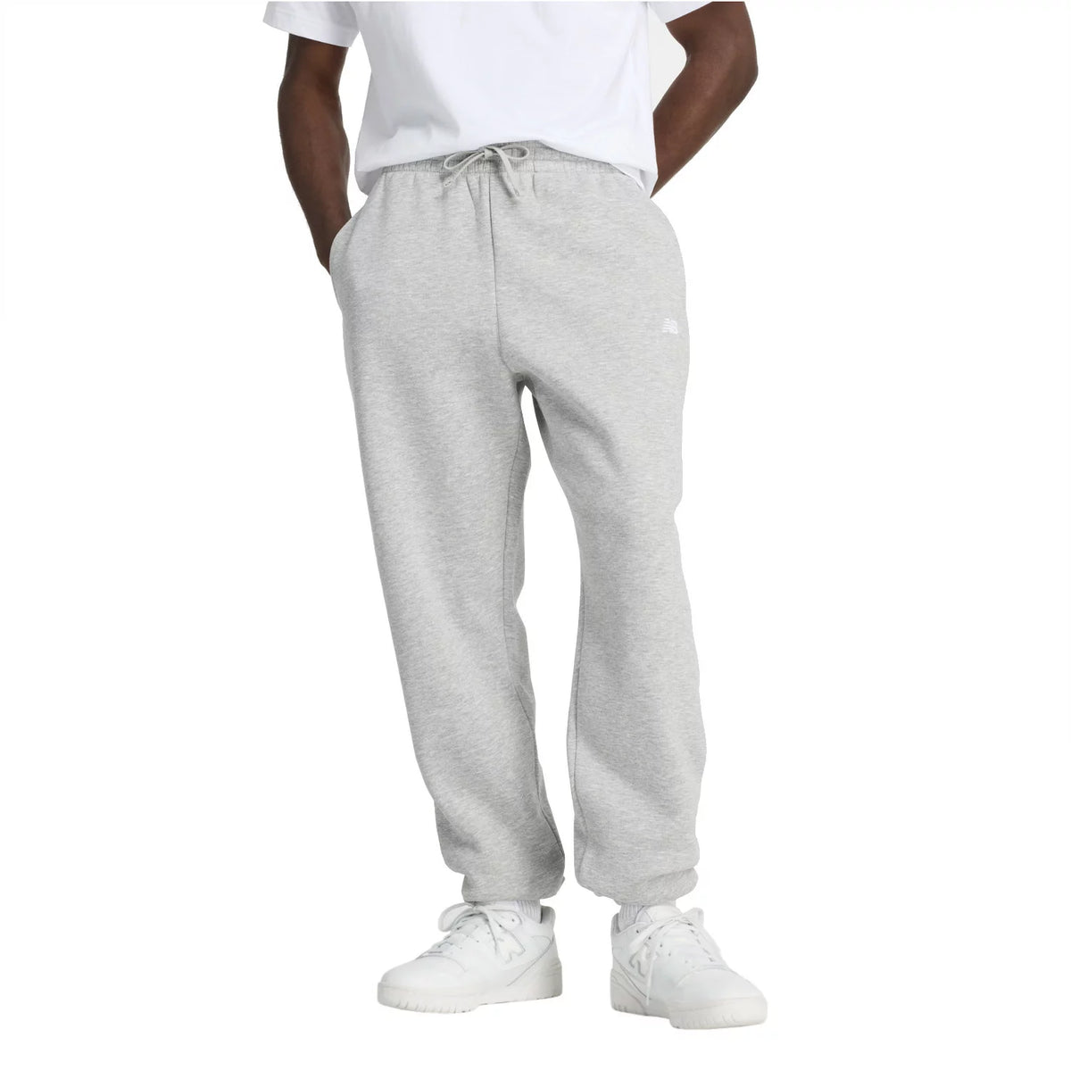 New Balance Sport Essentials Fleece Jogger MP41503AG - Szare