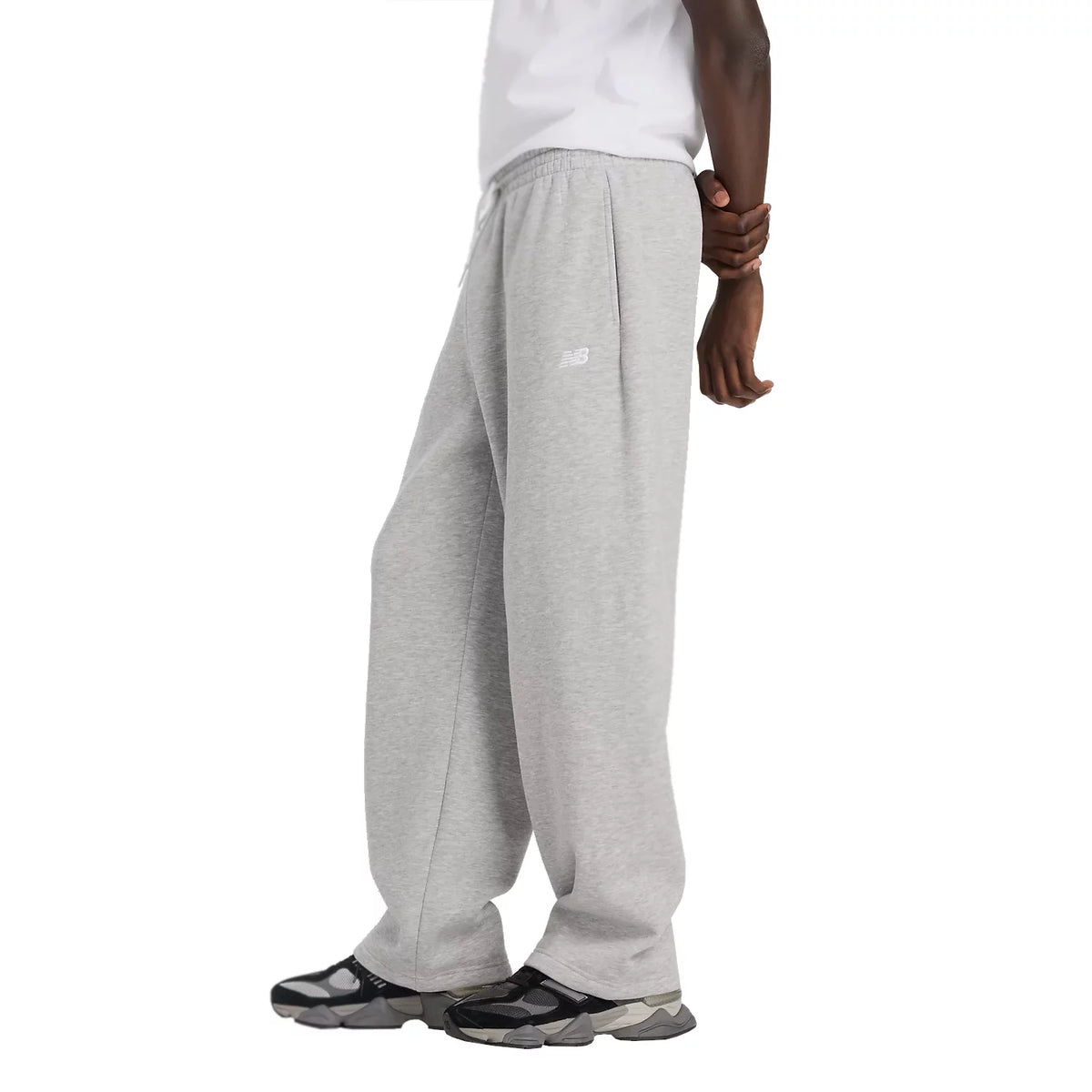 New Balance Sport Essentials Fleece Pant MP53506AG - Szare