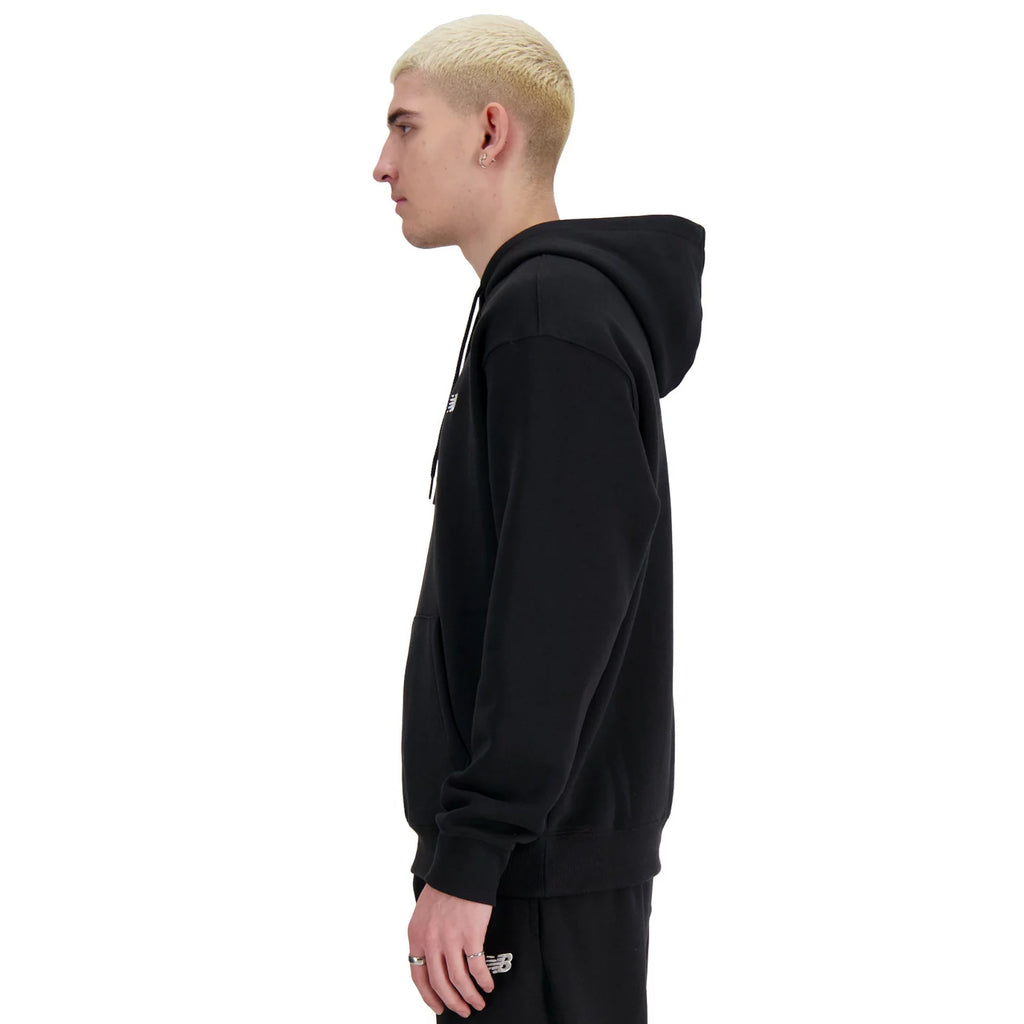 New Balance Sport Essentials French Terry Hoodie MT41508BK - Czarne