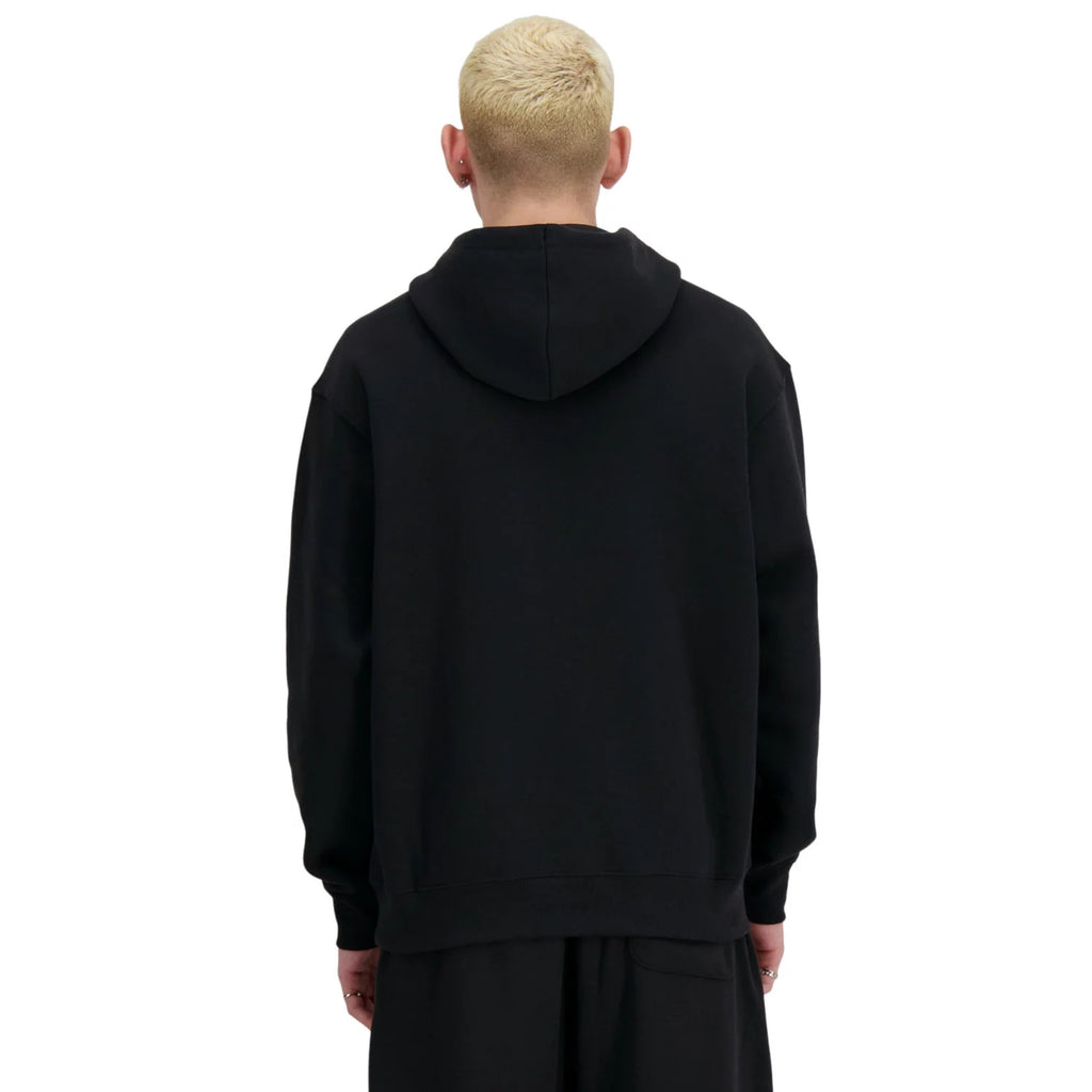 New Balance Sport Essentials French Terry Hoodie MT41508BK - Czarne