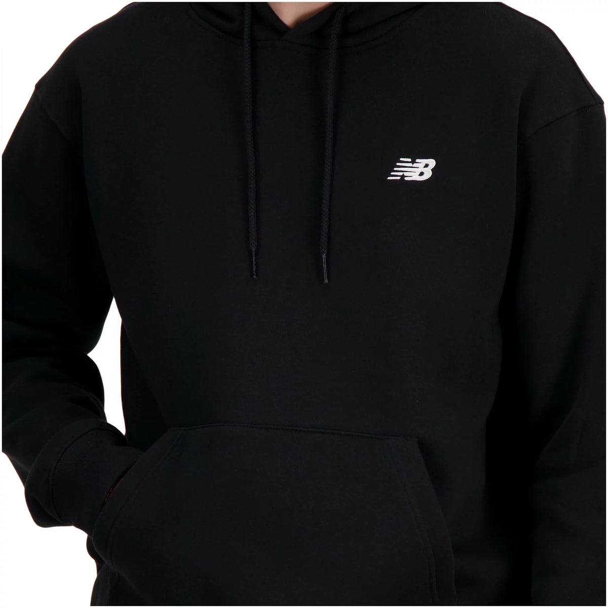 New Balance Sport Essentials French Terry Hoodie MT41508BK - Czarne
