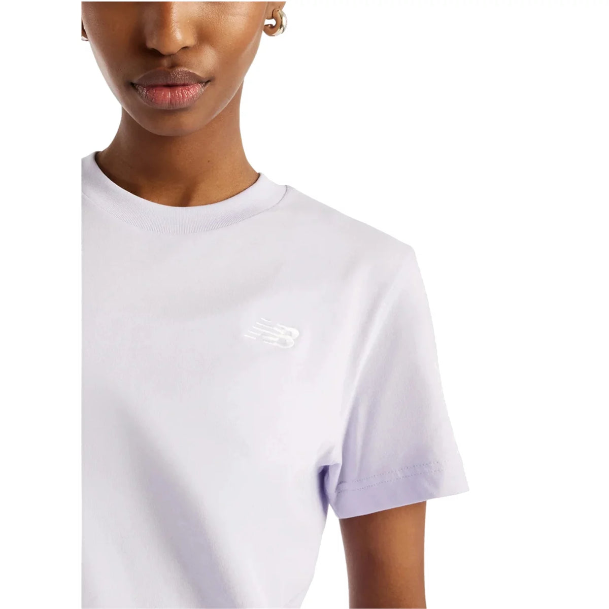 New Balance Sport Essentials Jersey T-Shirt WT41509SMV - Fioletowe