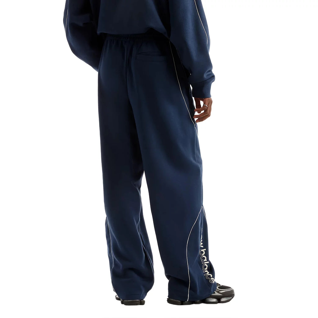 New Balance Trackside French Terry Pant MB62053FNNY - Granatowe