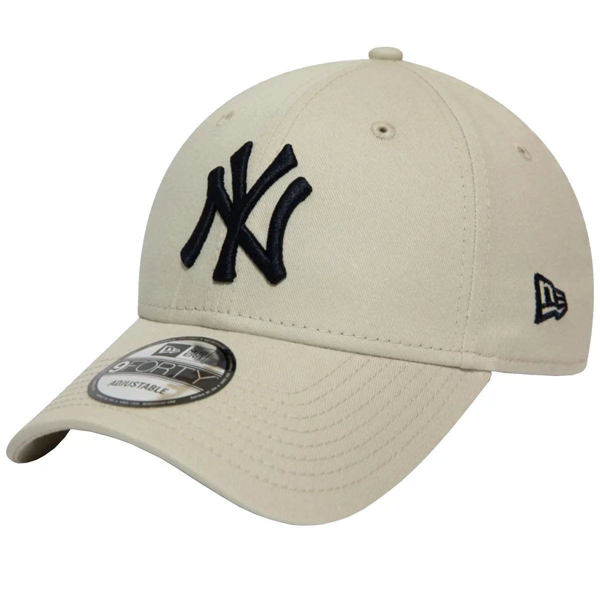 New Era 9FORTY New York Yankees MLB League Essential Cap 12380590 - Beżowe