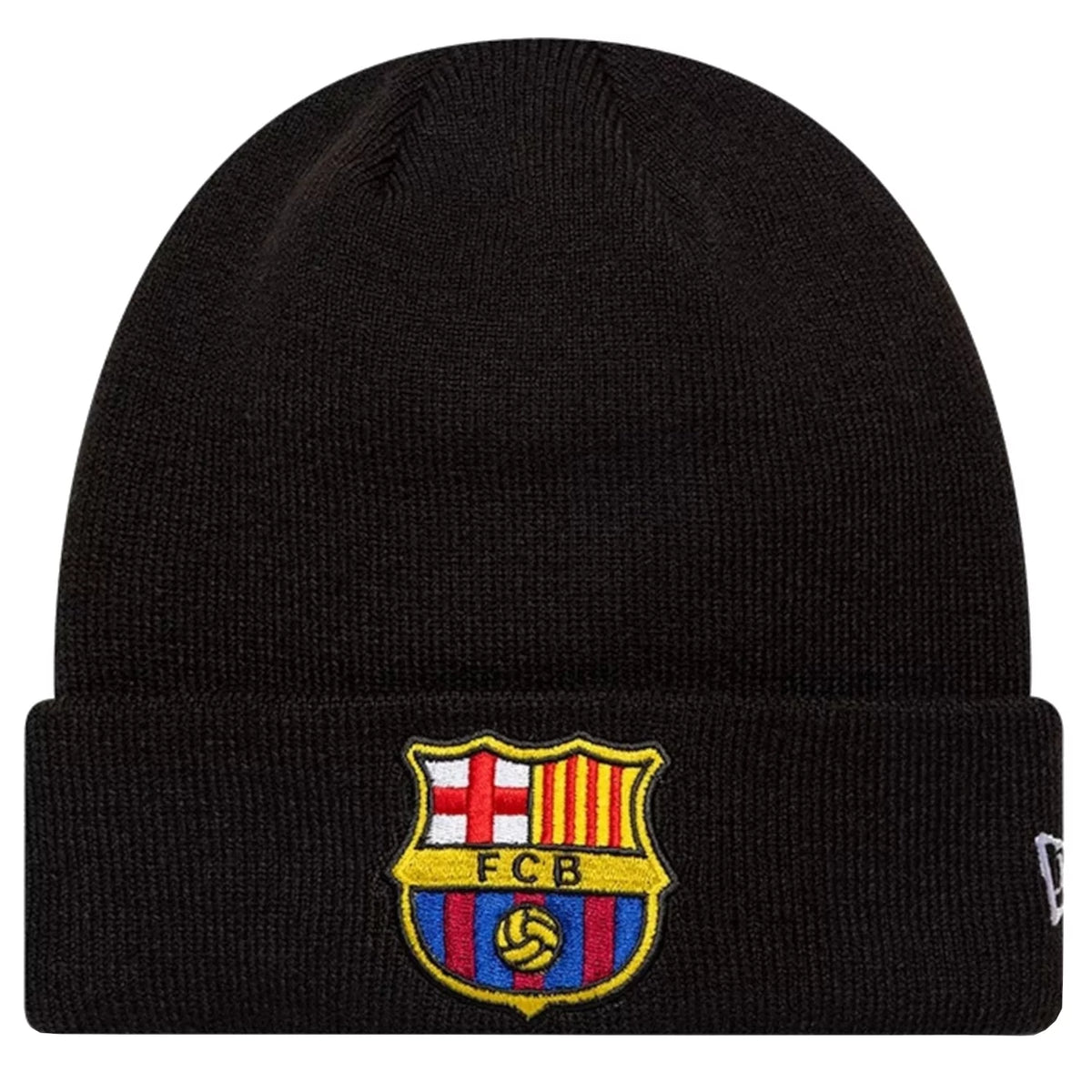 New Era Core Cuff Beanie FC Barcelona Hat 60846904 - Czarne