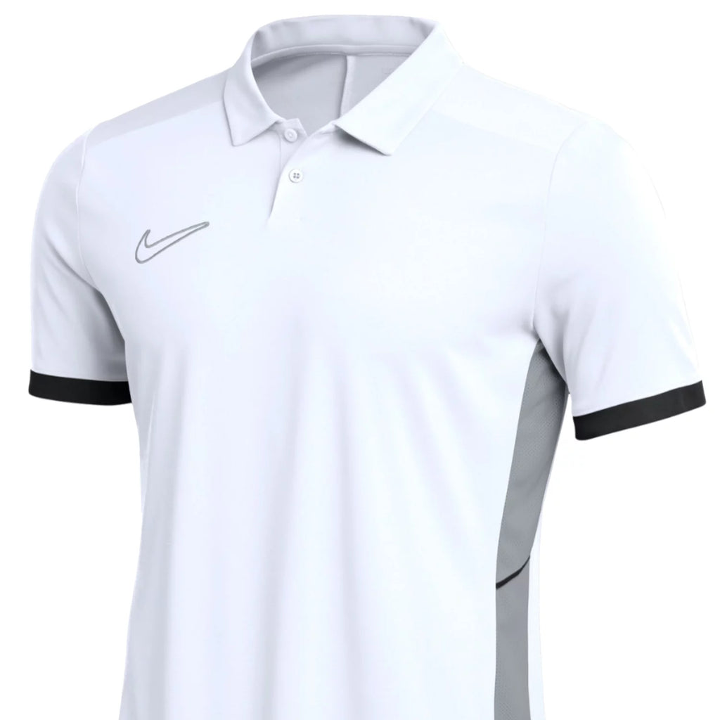 Nike Dri-Fit Academy 25 SS Polo FZ9759-100 - Białe