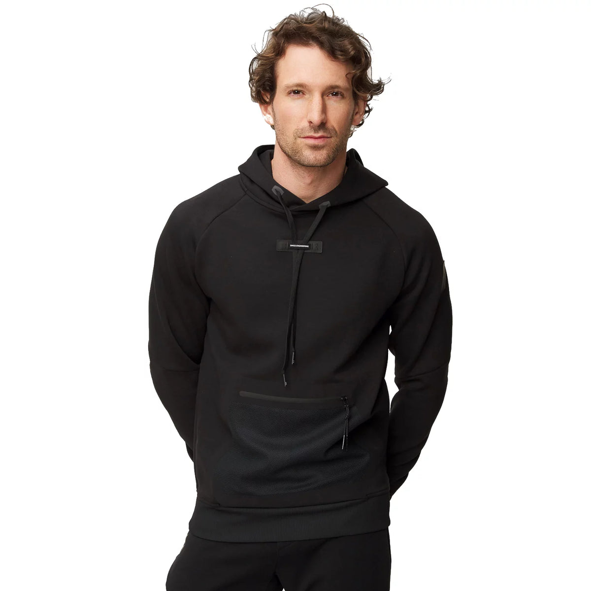 On Running Hoodie 11900675 - Czarne