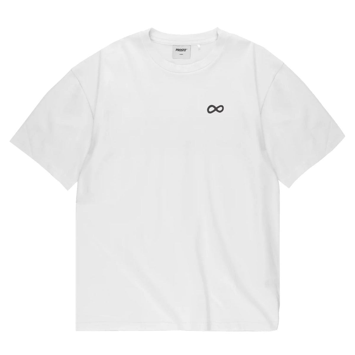 Prosto Big Log Infinity T-shirt KL261MTEE1031 - Białe