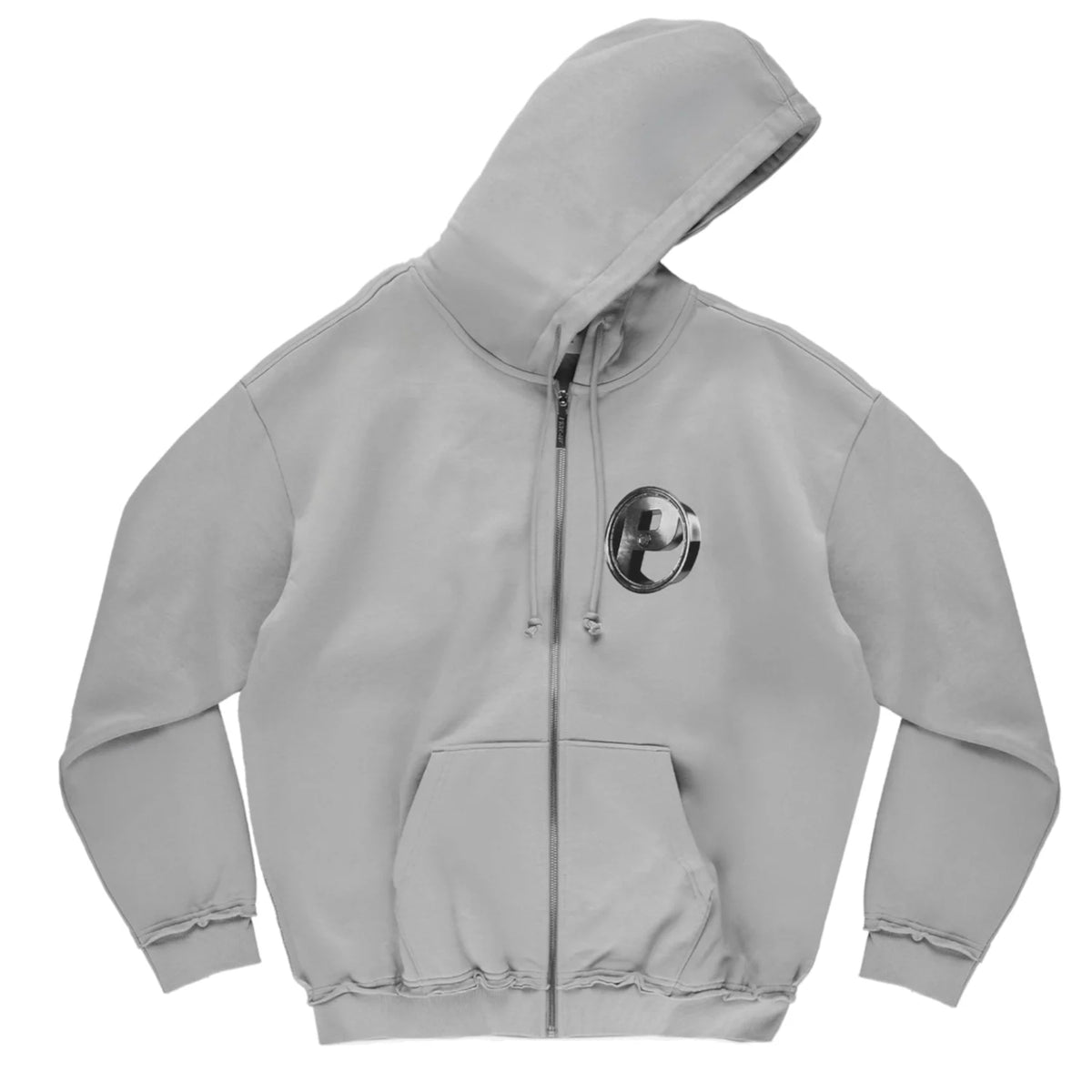 Prosto P Rim Zip Hoodie KL261MSWE2121 - Szare