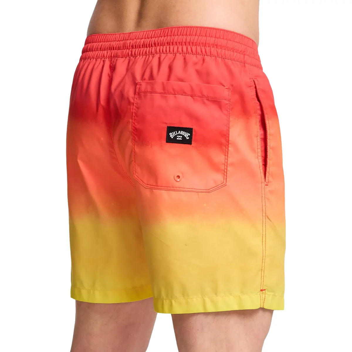 Billabong All Day Fade 16" Shorts EBYJV00121-YGJ1 - Pomarańczowe