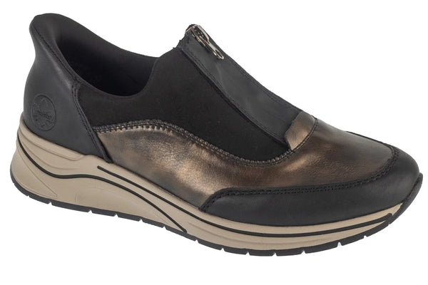 Rieker Shoes N9553-25 - Czarne