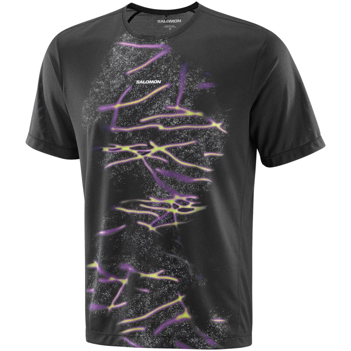Salomon SHKout Core Graphic Tee LC2791700 - Czarne