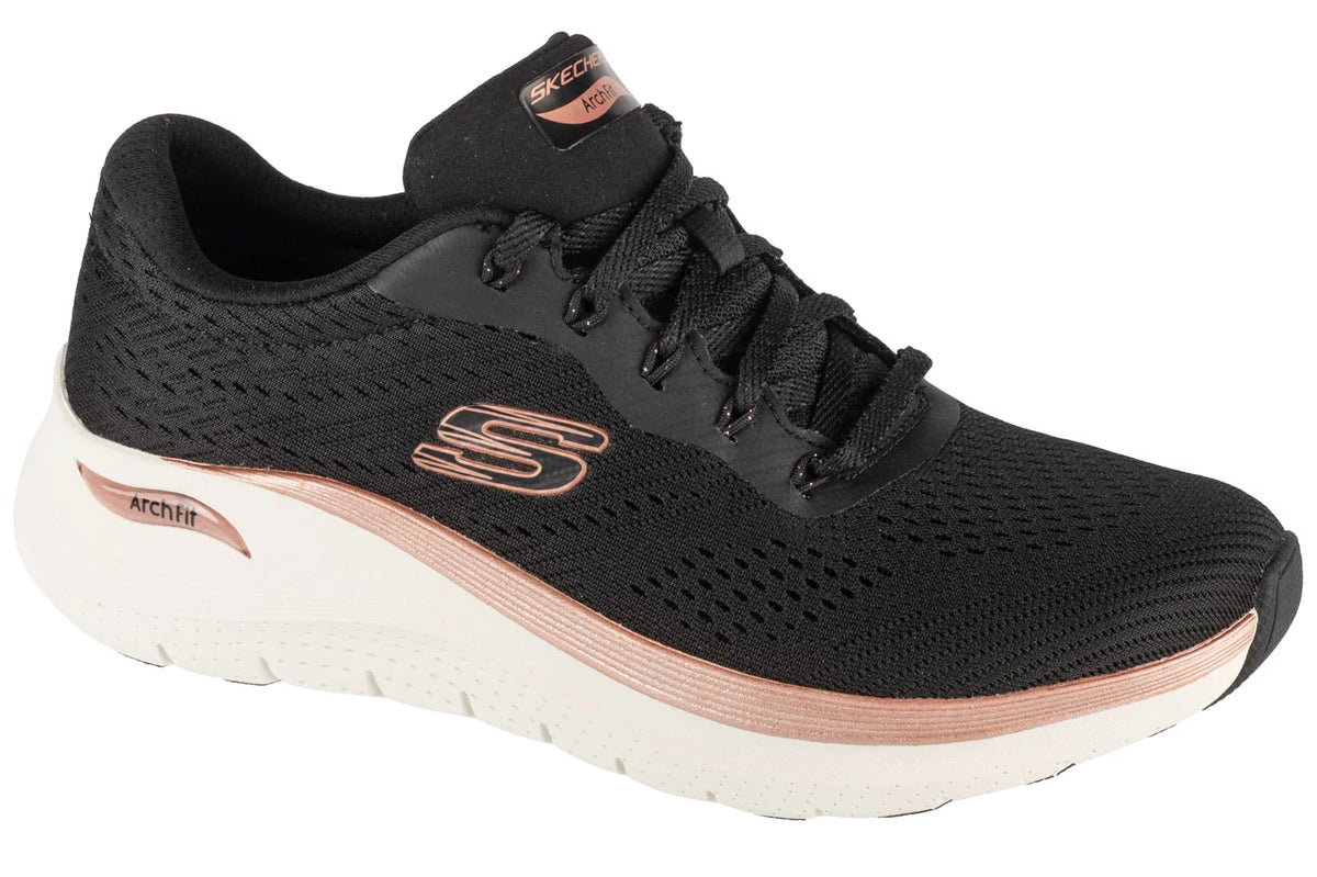 Skechers Arch Fit 2.0 - Glow The Distance 150067-BKRG - Czarne
