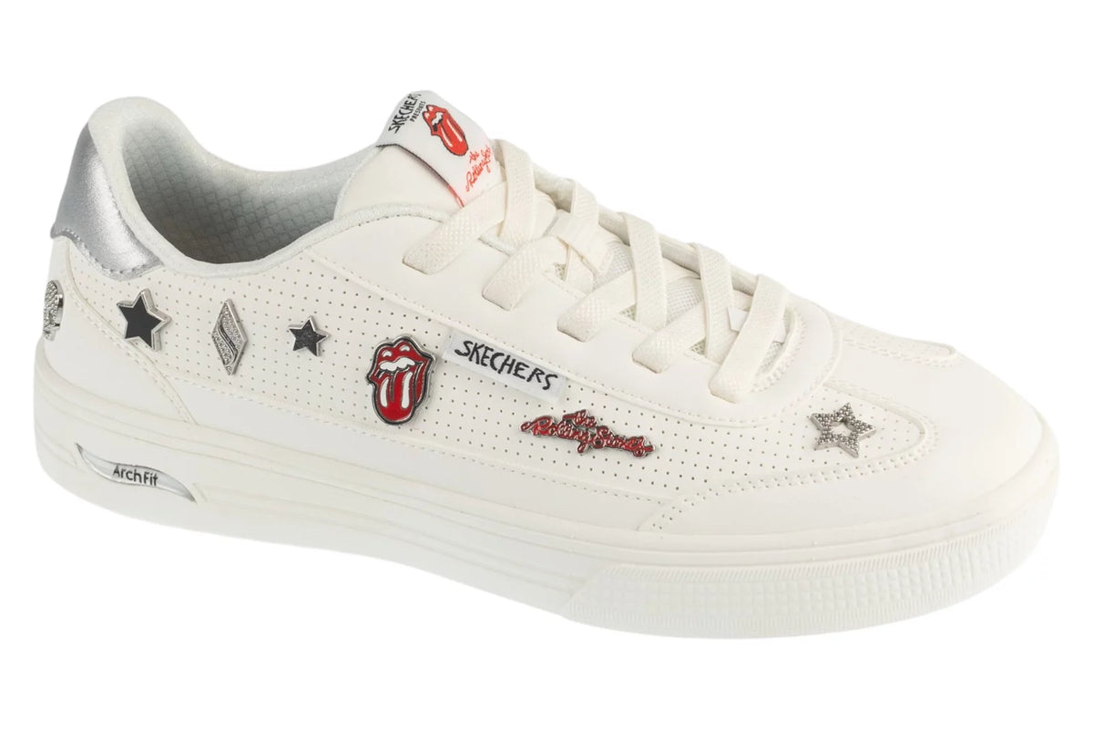 Skechers Arch Fit Arcade - Rolling Stones 190000-WHT - Białe