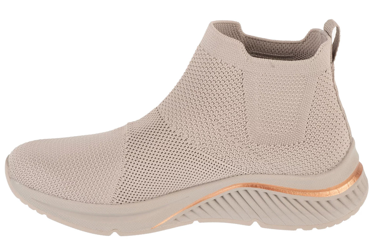 Skechers Arch Fit S-Miles - Sock Walk 155580-TPE - Beżowe
