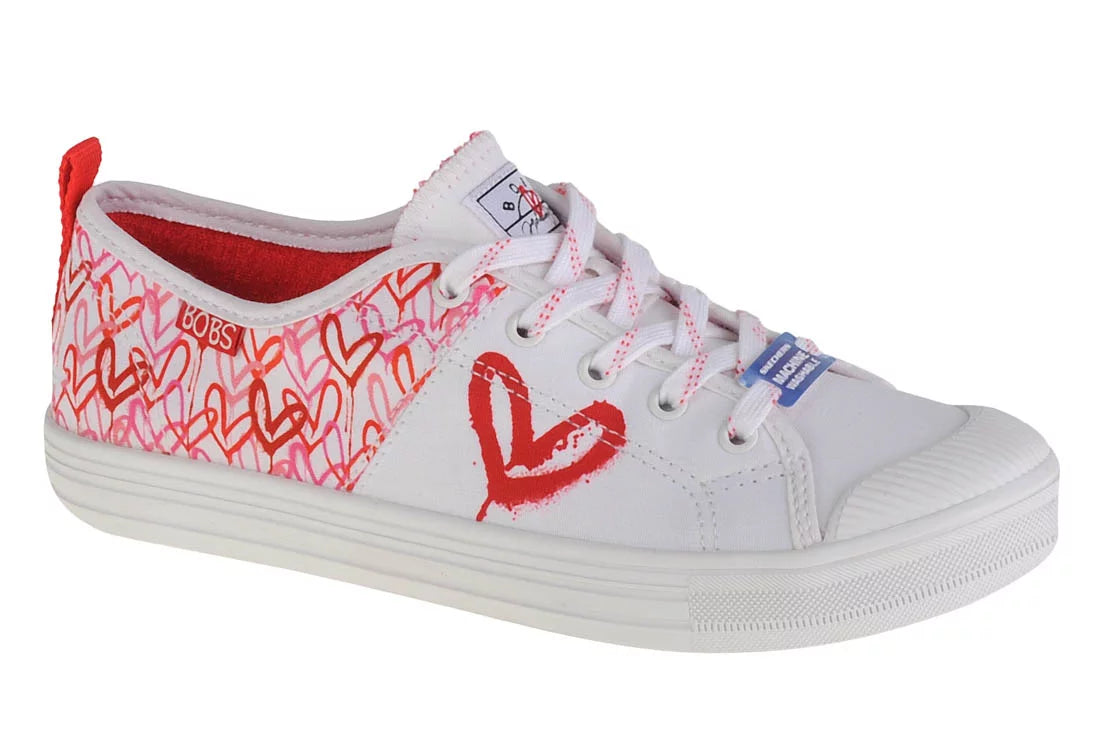 Skechers Bobs B Cool-All Corazon 113952-WRPK - Białe