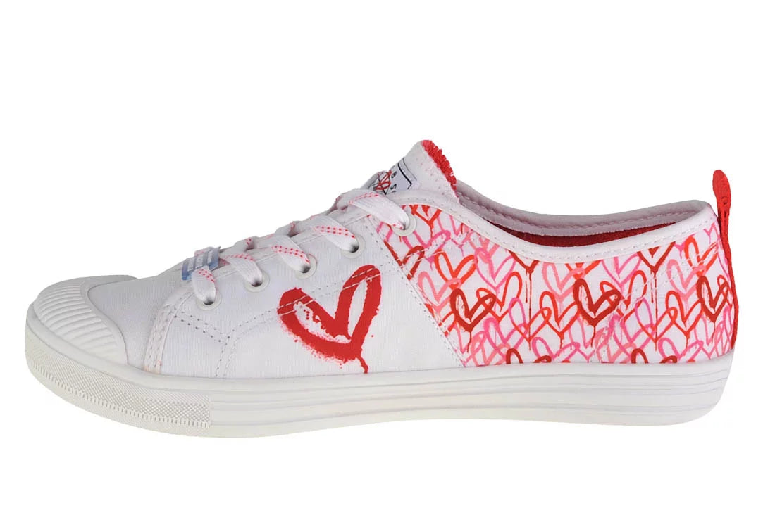 Skechers Bobs B Cool-All Corazon 113952-WRPK - Białe
