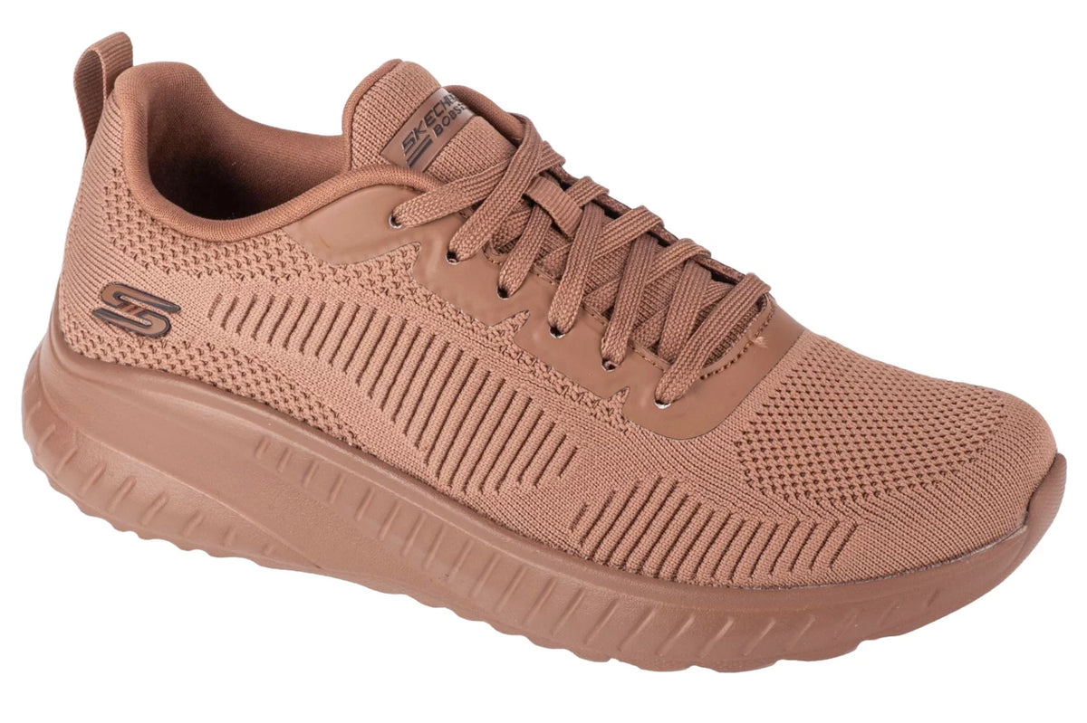 Skechers Bobs Squad Chaos - Face Off 117209-CLAY - Brązowe