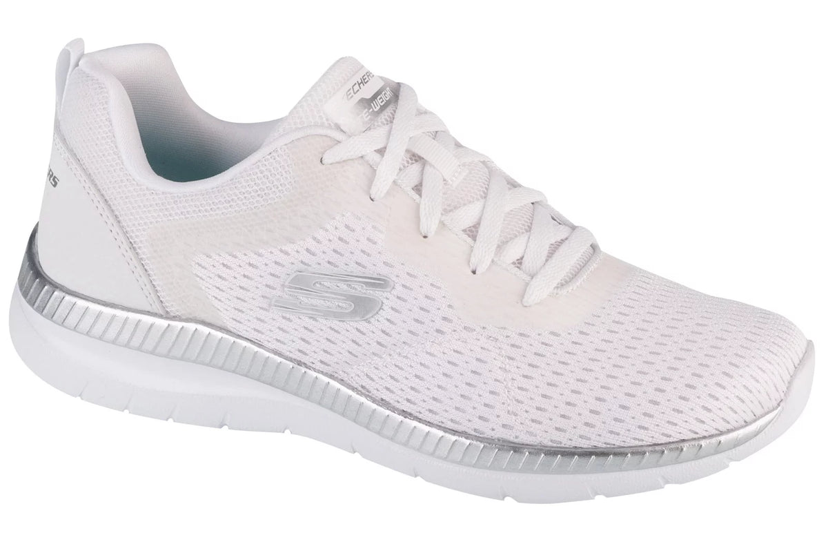 Skechers Bountiful - Quick Path 12607-WSL - Białe