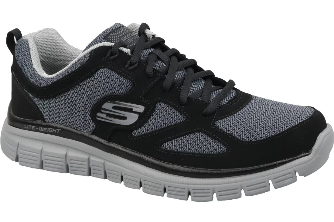 Skechers Burns-Agoura 52635-BKGY - Czarne
