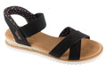 Skechers Desert Kiss-Golden Lily 114418-BLK - Czarne
