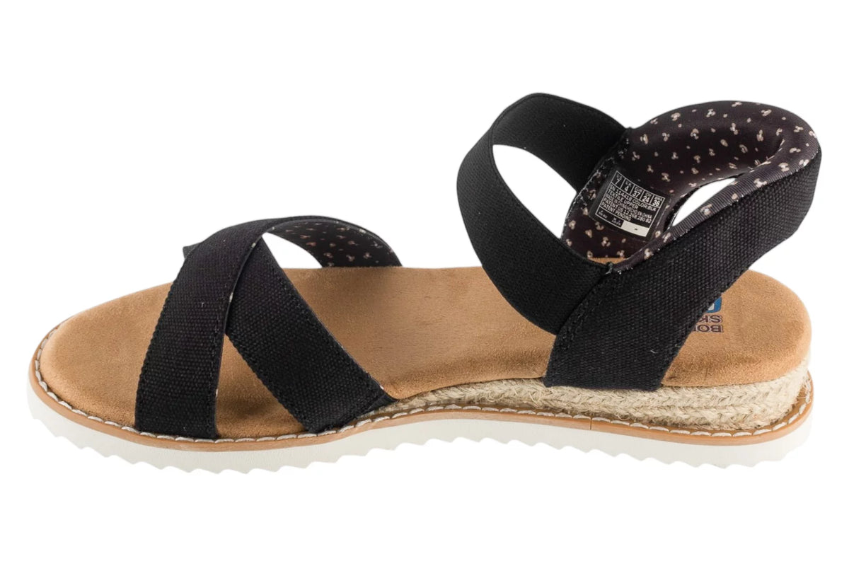 Skechers Desert Kiss-Golden Lily 114418-BLK - Czarne