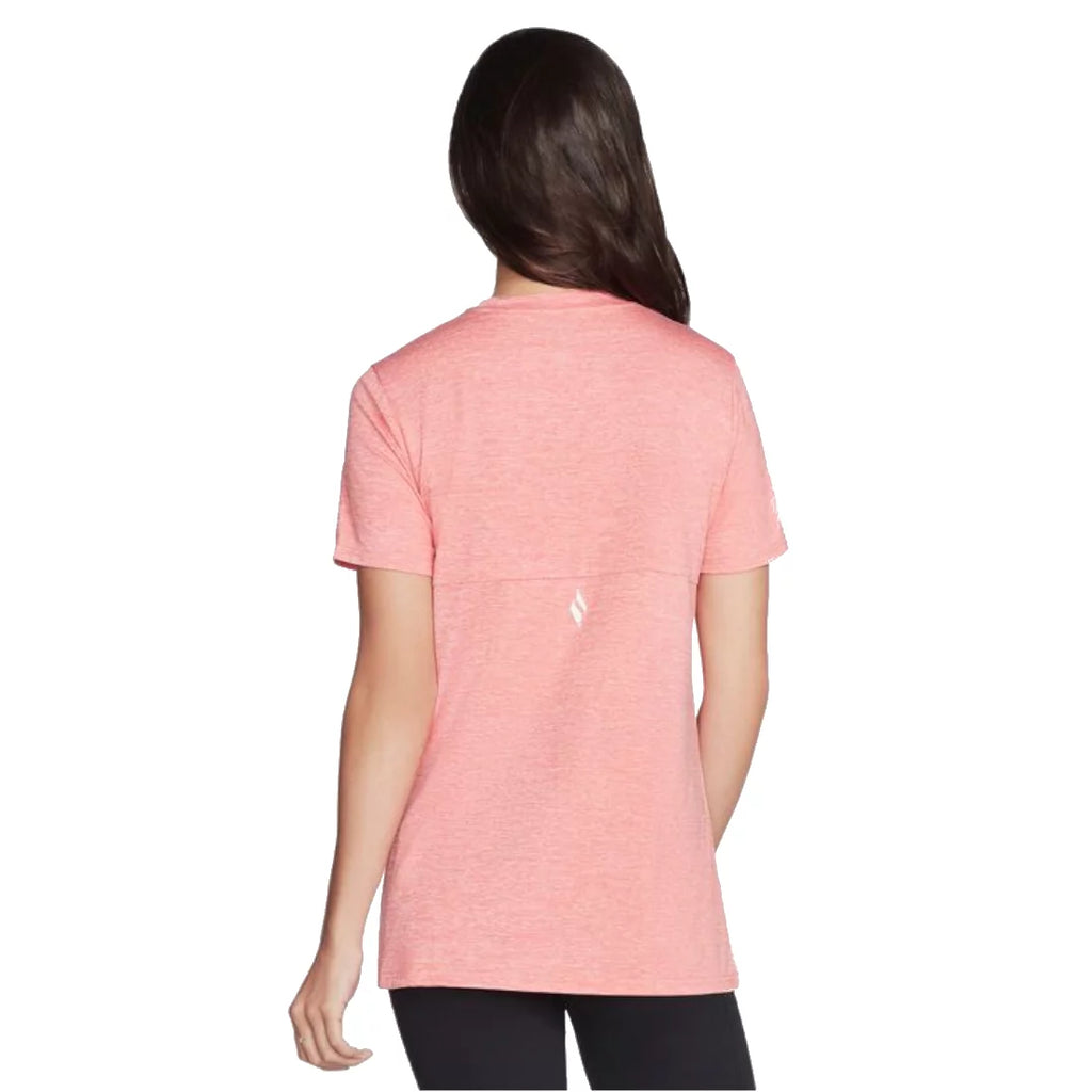 Skechers Diamond Blissful Tee W1TS327-CRL - Różowe