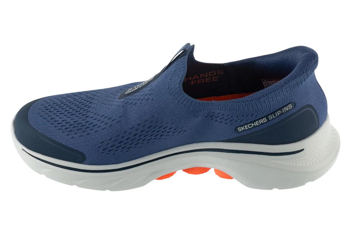 Skechers Go Walk 7 - Easy on Evolution 216553-NVY - Granatowe