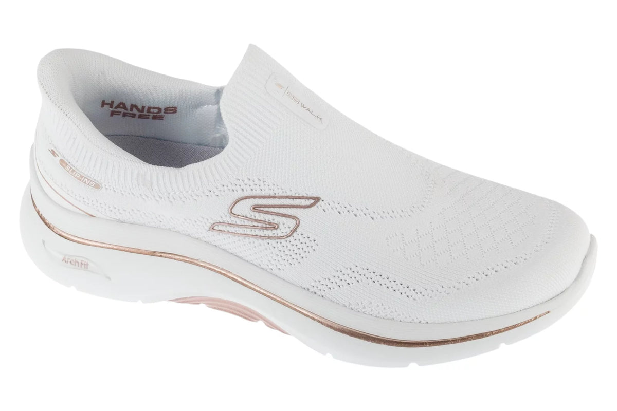 Skechers Go Walk Arch Fit 2.0 - Tatum 125343-WTRG - Białe
