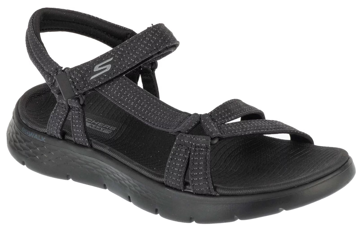 Skechers Go Walk Flex Sandal - Sublime 141451-BBK - Czarne