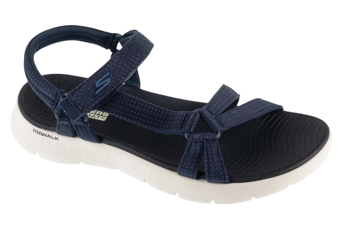 Skechers Go Walk Flex Sandal - Sublime 141451-NVY - Granatowe