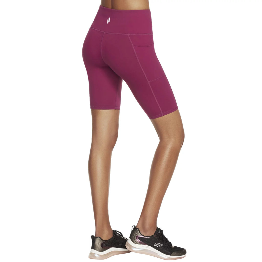 Skechers Go Walk High Waisted Bike Short W3SH53-MAG - Różowe