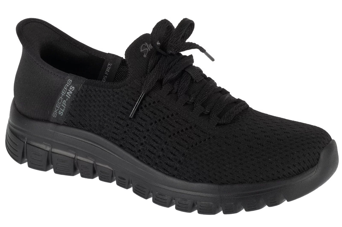 Skechers Slip-Ins Graceful First Blush 100736-BBK - Czarne