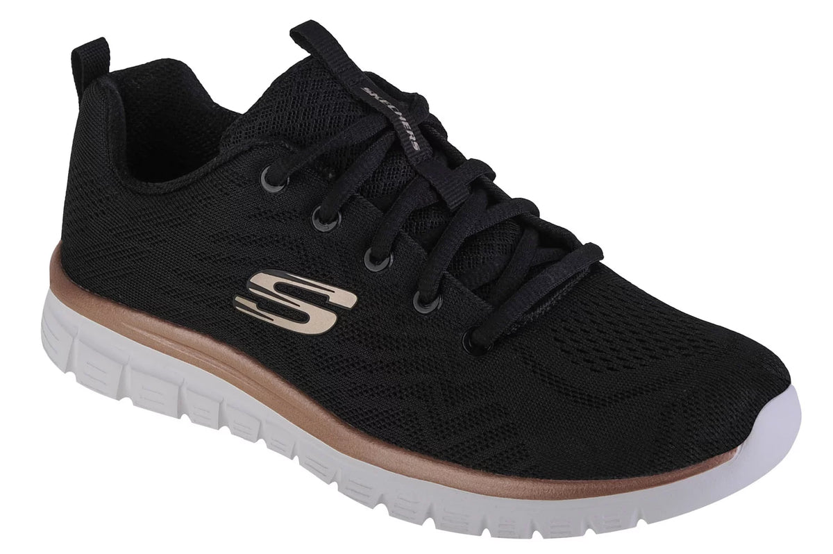 Skechers Graceful - Get Connected 12615-BKGD - Czarne