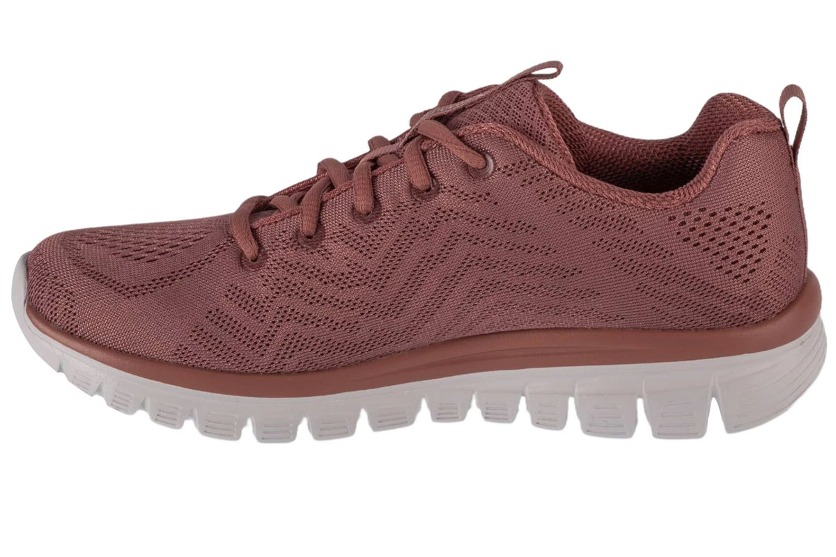 Skechers Graceful - Get Connected 12615-MVE - Różowe