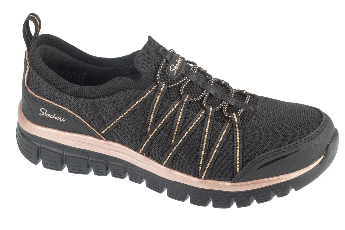 Skechers Graceful - Purecrush 100888-BKRG - Czarne