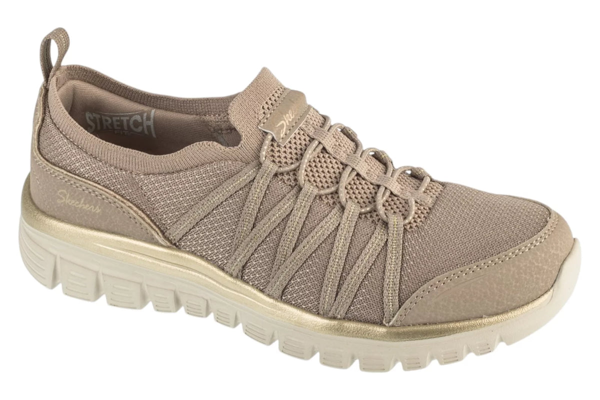 Skechers Graceful - Purecrush 100888-TPGD - Brązowe