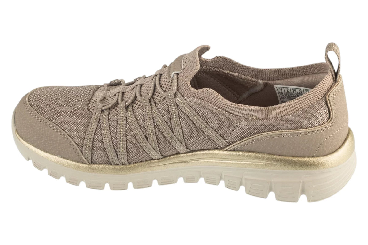 Skechers Graceful - Purecrush 100888-TPGD - Brązowe
