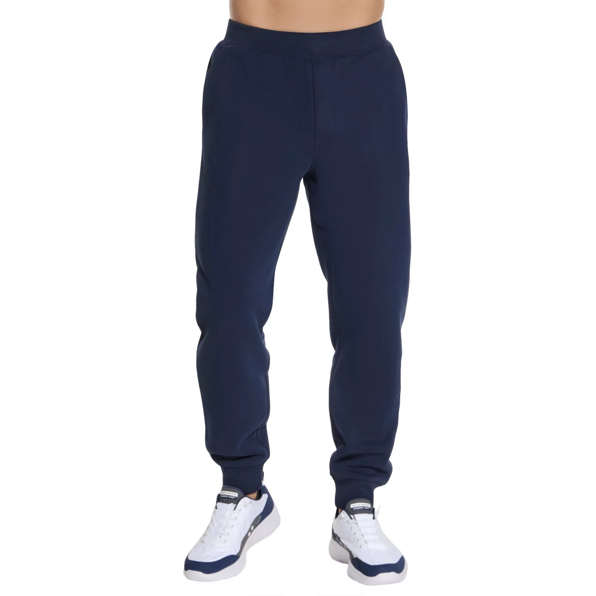 Skechers Max Soft Fleece Jogger PT289-NVY - Granatowe