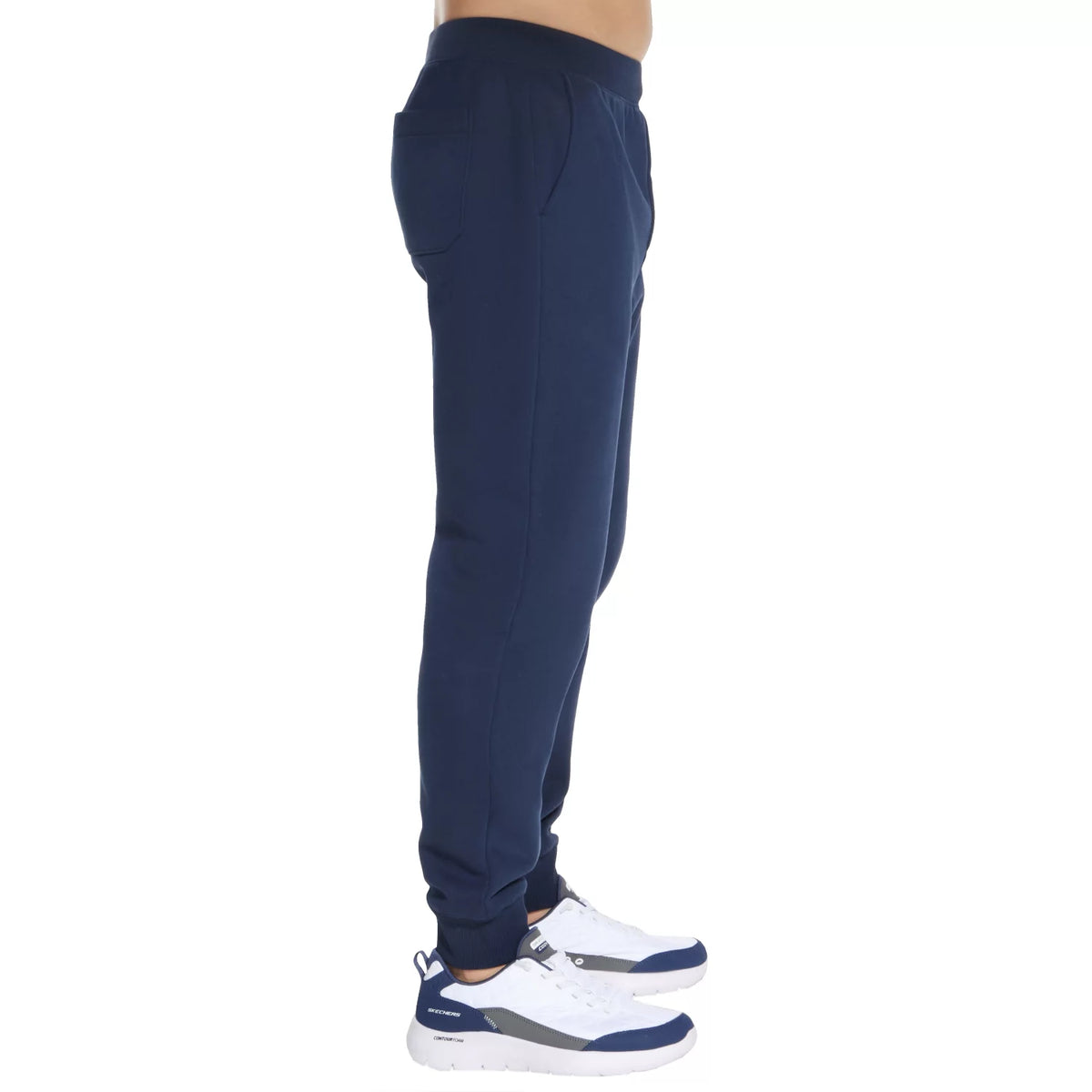 Skechers Max Soft Fleece Jogger PT289-NVY - Granatowe