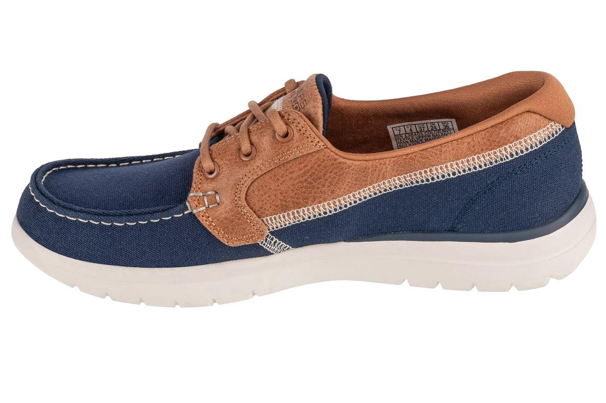 Skechers On The Go Flex - Embark 136451-NVY - Granatowe