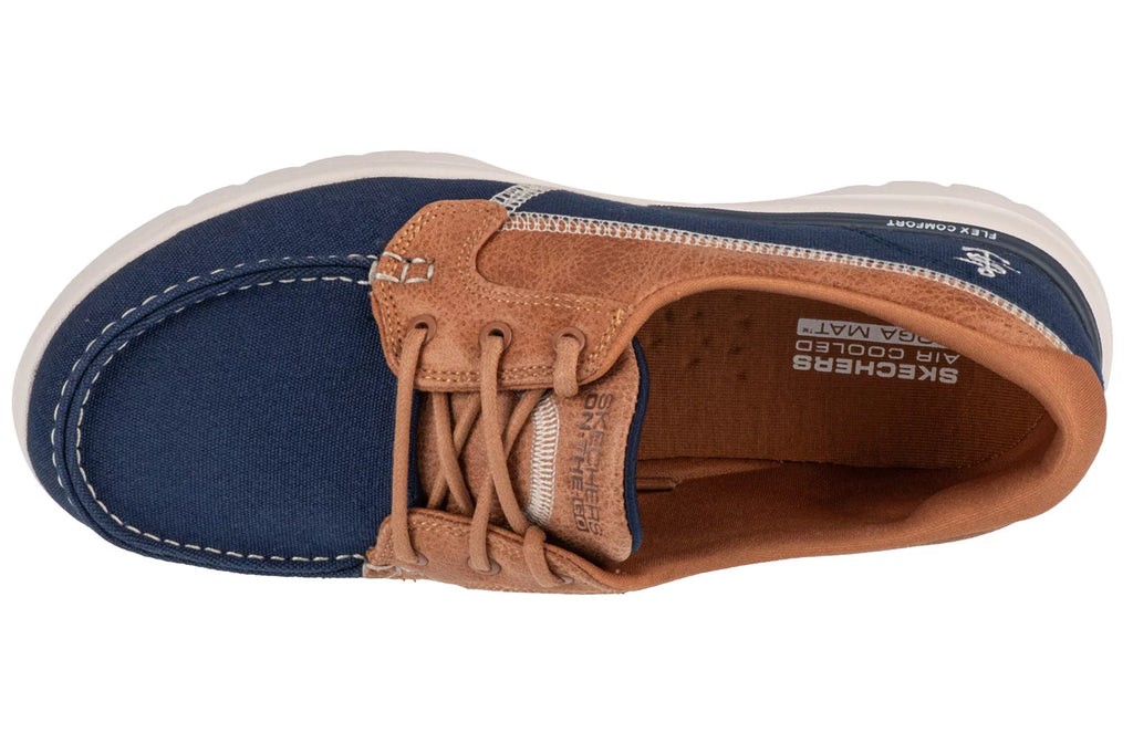 Skechers On The Go Flex - Embark 136451-NVY - Granatowe