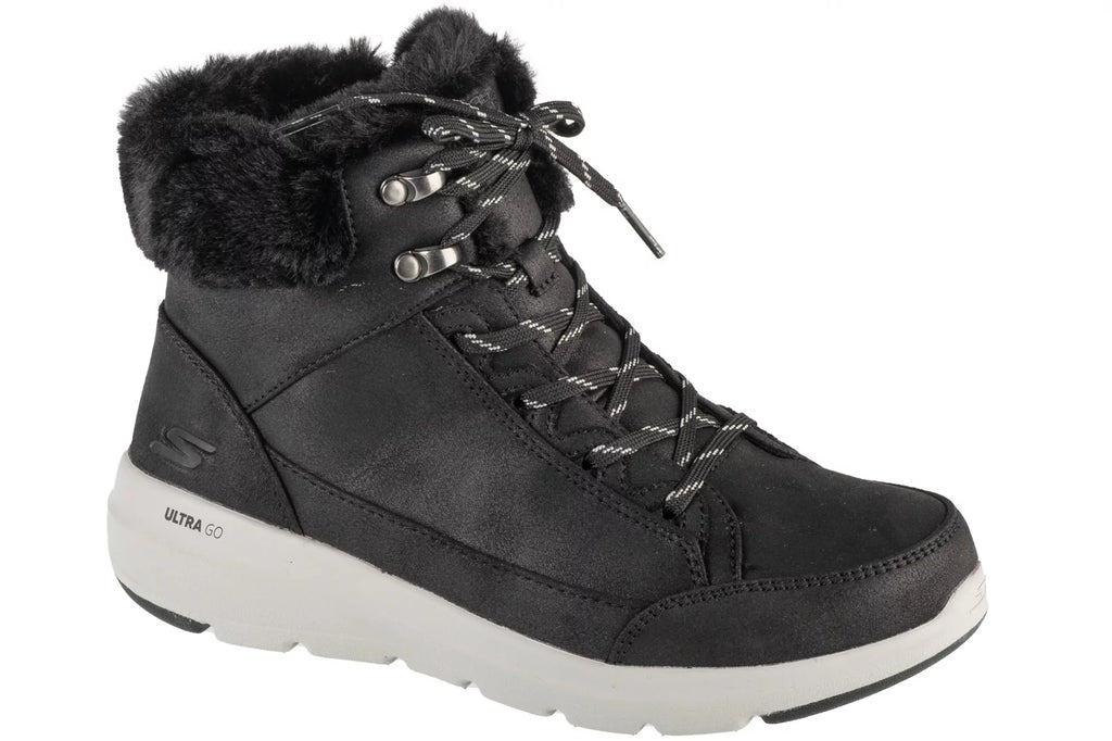 Skechers On-The-GO Glacial Ultra - Cozyly 144178-BLK - Czarne