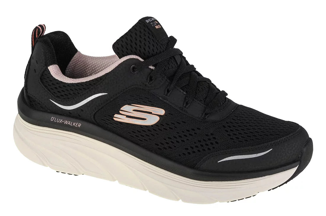 Skechers Relaxed Fit: D'Lux Walker - Infinite Motion 149023-BKPK - Czarne