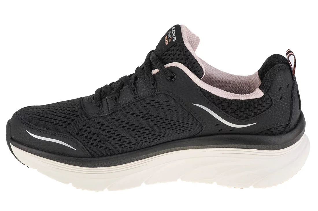 Skechers Relaxed Fit: D'Lux Walker - Infinite Motion 149023-BKPK - Czarne