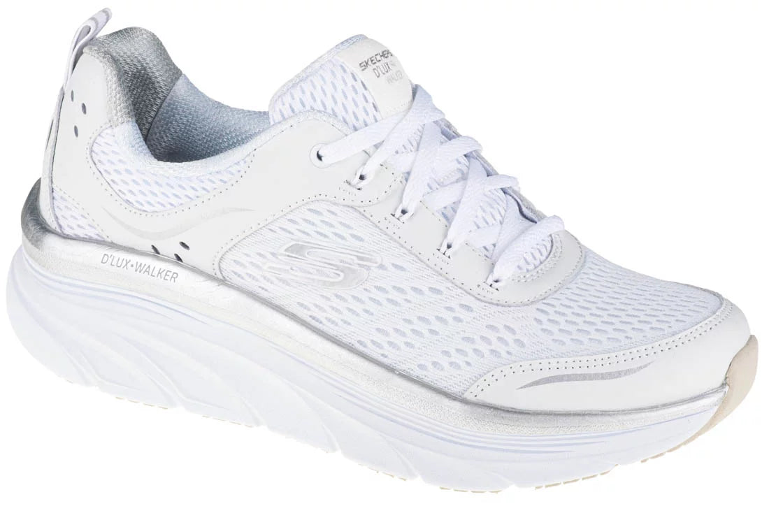 Skechers Relaxed Fit: D'Lux Walker - Infinite Motion 149023-WSL - Białe