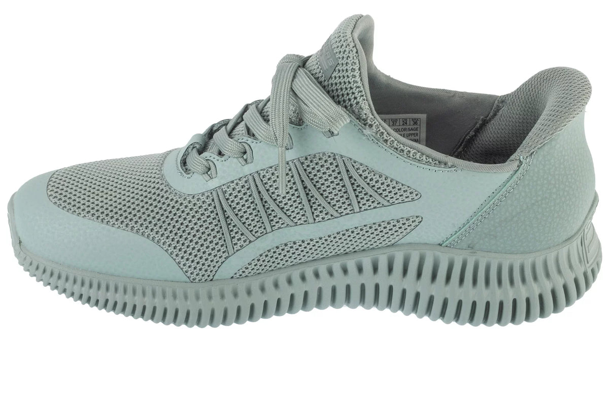 Skechers Slip-Ins: Bobs Geo Lite - Divine Pace 117413-SAGE - Zielone