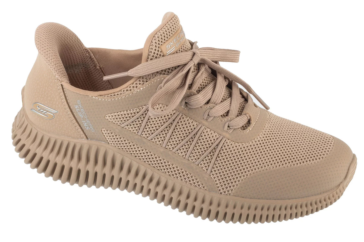 Skechers Slip-Ins: Bobs Geo Lite - Divine Pace 117413-TAN - Beżowe