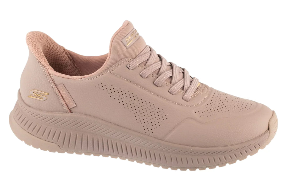 Skechers Slip-Ins: Bobs Squad 4 - Key Look 117740-BLSH - Różowe