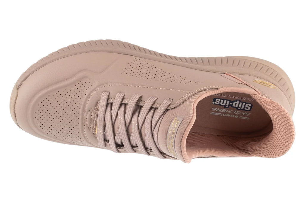 Skechers Slip-Ins: Bobs Squad 4 - Key Look 117740-BLSH - Różowe